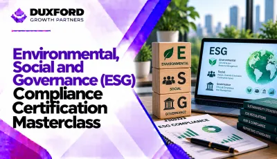 Environmental, Social, and Governance (ESG) Compliance Masterclass