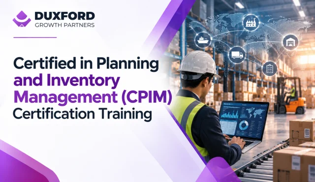 Certified in Planning and Inventory Management (CPIM) Certification Training