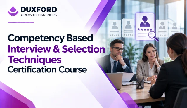 Competency Based Interview & Selection Techniques Certification Course
