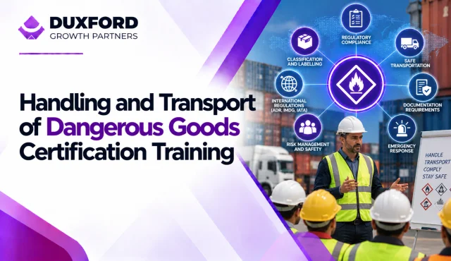 Handling and Transport of Dangerous Goods Certification Training