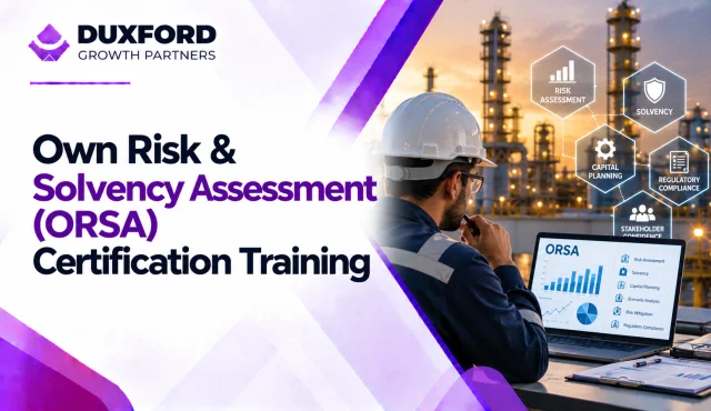 Own Risk & Solvency Assessment (ORSA) Certification Training