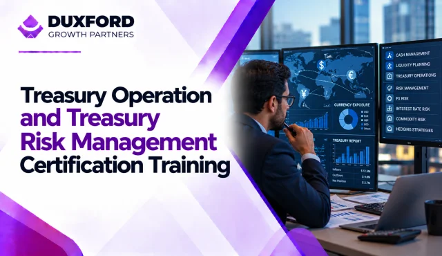 Treasury Operation and Treasury Risk Management Certification Training