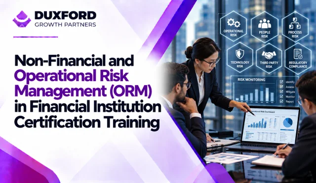 Non-Financial and Operational Risk Management (ORM) in Financial Institution Certification Training