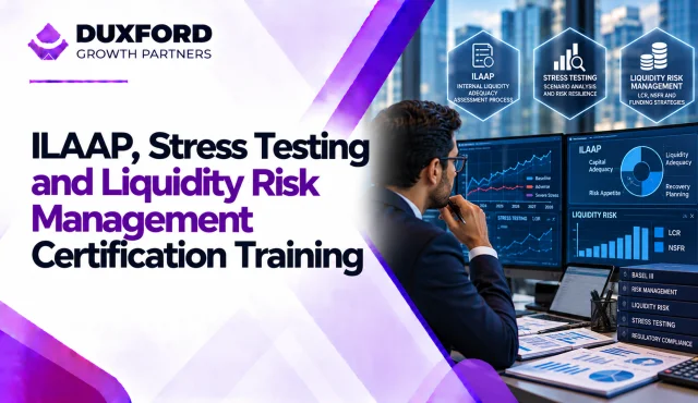ILAAP, Stress Testing and Liquidity Risk Management Certification Training