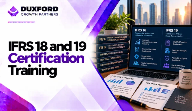 IFRS 18 and 19 Certification Training
