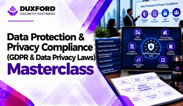 Data Protection & Privacy Compliance (GDPR & Data Privacy Laws) Masterclass
